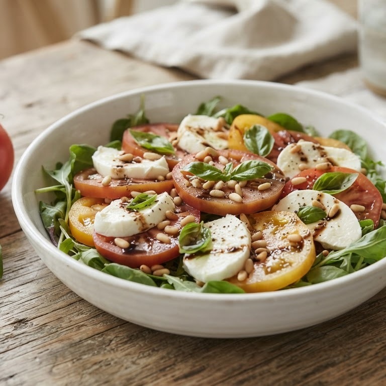 Salade mozzarella en tomaat recept