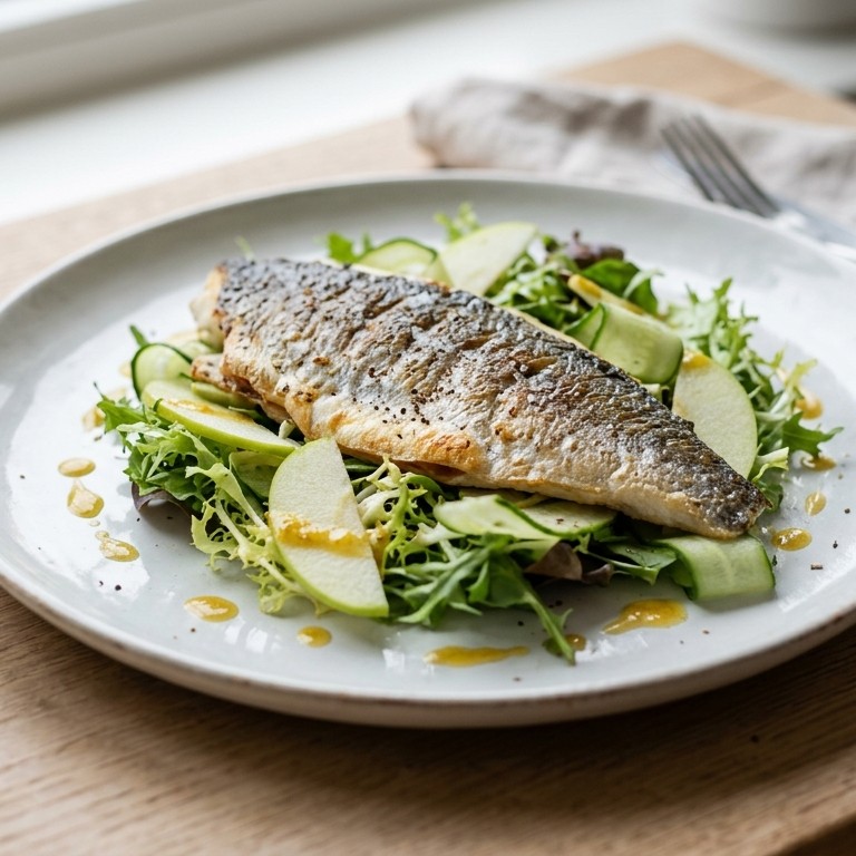 Salade van geroosterde dorade recept