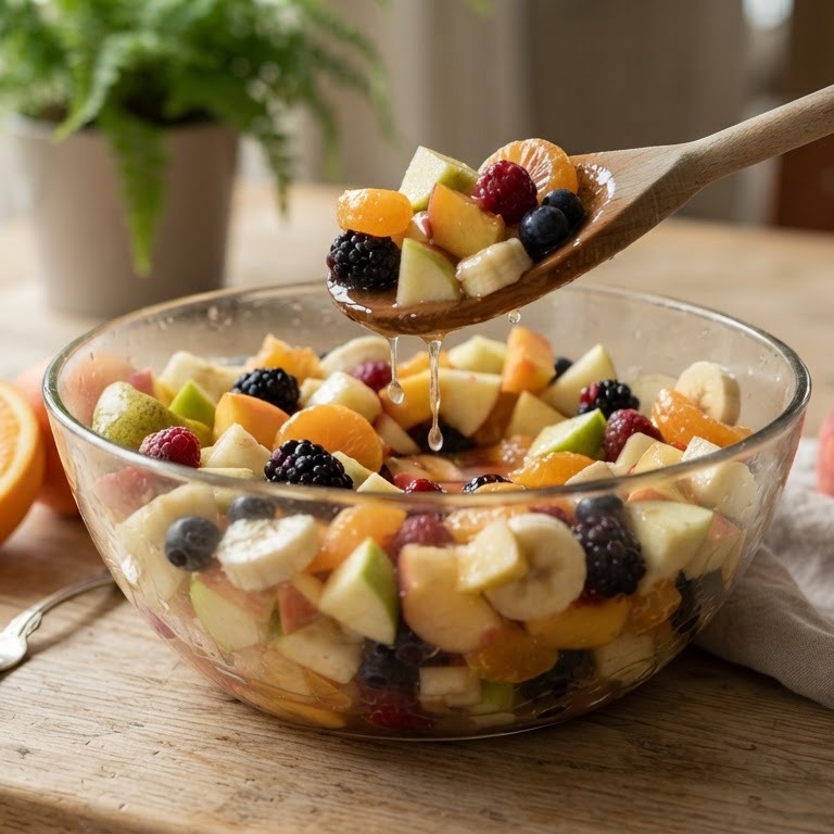 Salade van vers fruit recept