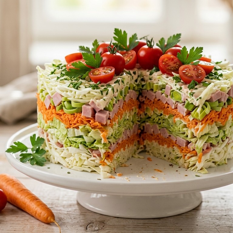 Saladetaart recept