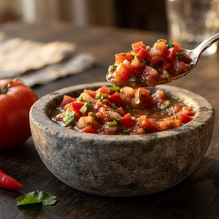 Salsa dipsaus recept