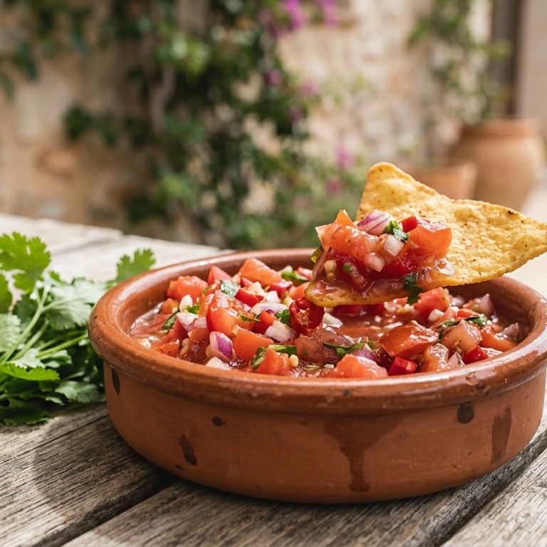 Salsa Mexicana recept