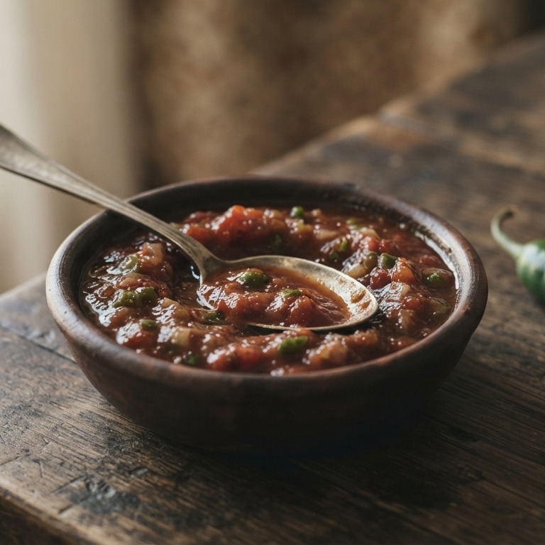 Salsa ranchero (pikante tomatensaus) recept