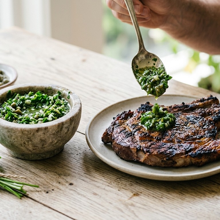 Salsa verde recept