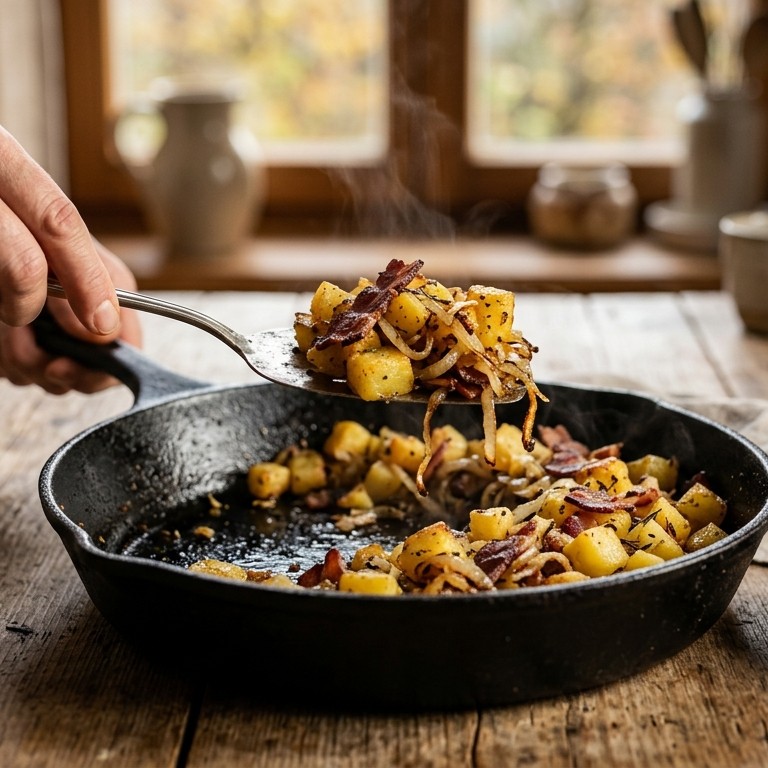 Salzburger gröstl (aardappelgerecht) recept