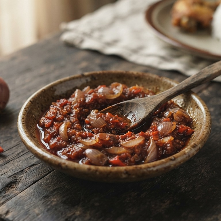 Sambal Bawang  Merah recept