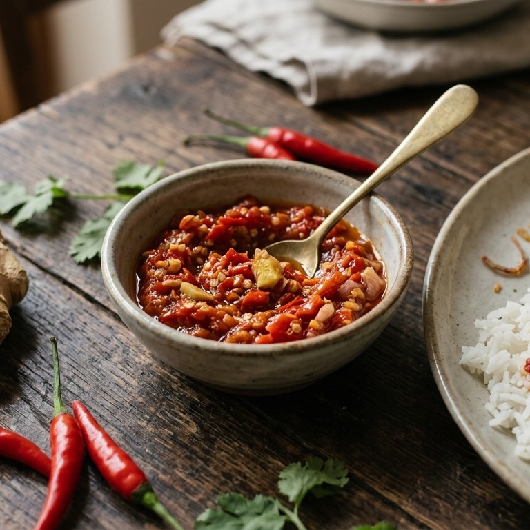 Sambal Djahe recept