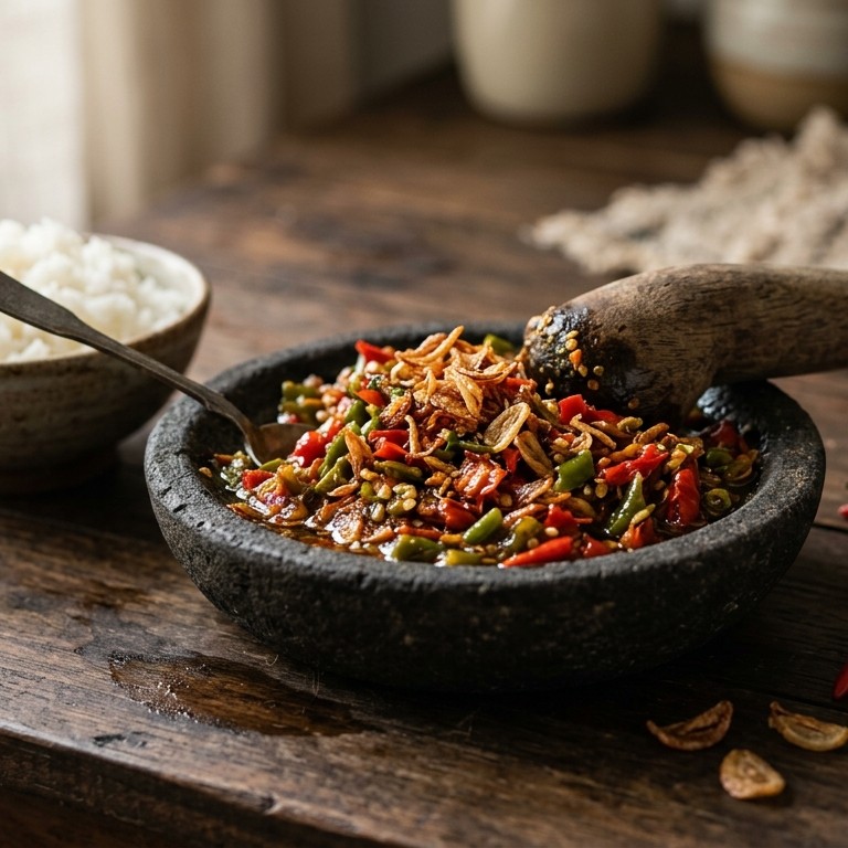 Sambal djelanta recept