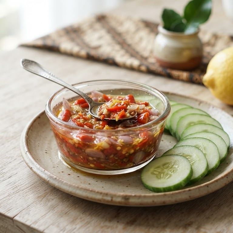 Sambal Djeruk (sambal citroen) recept