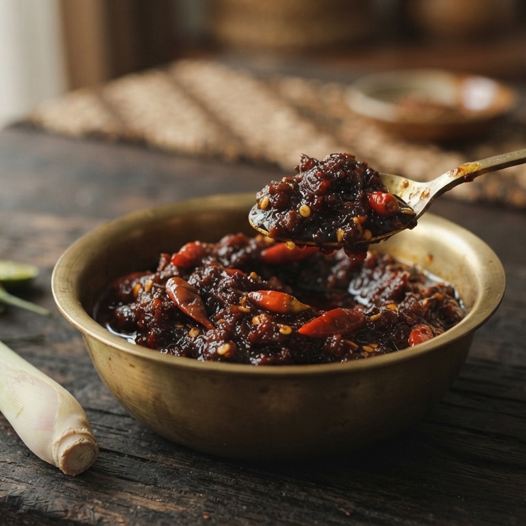 Sambal gledek recept