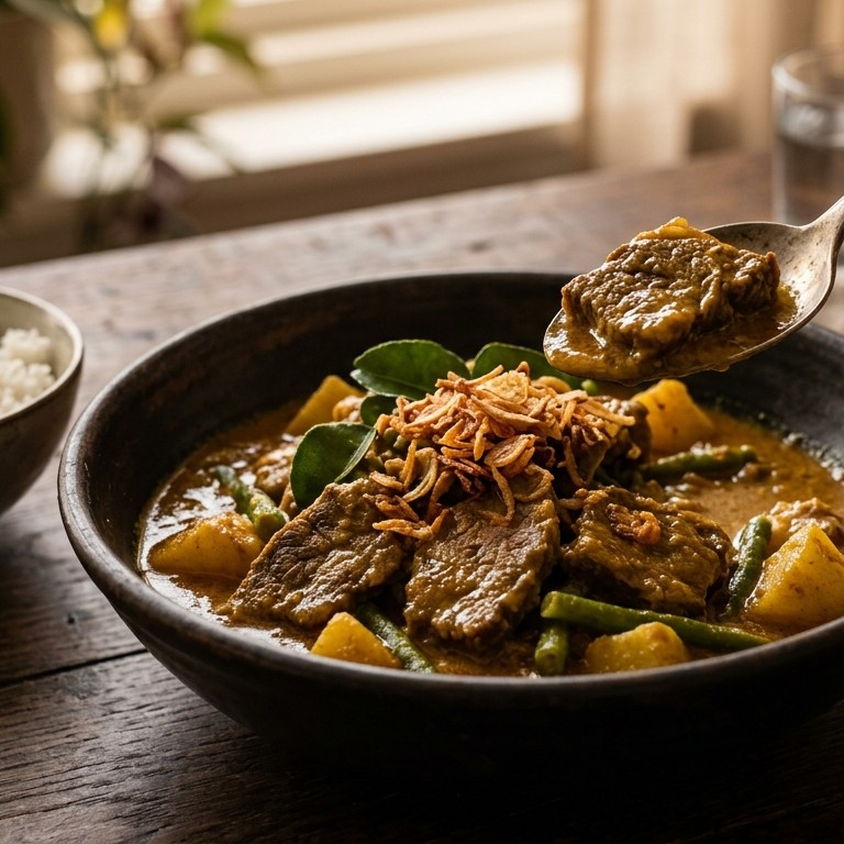 Sambal goreng besengeh (pittig vleesgerecht) recept