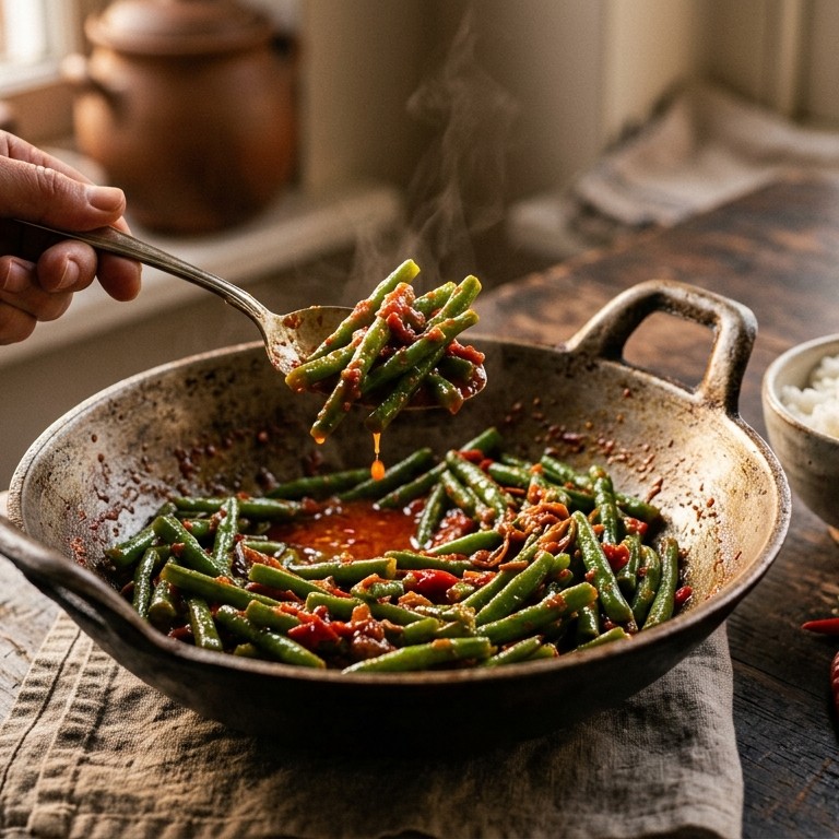 Sambal goreng boontjes recept