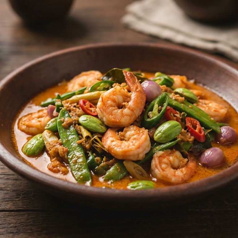 Sambal goreng godok (pittig gekruide garnalen) recept