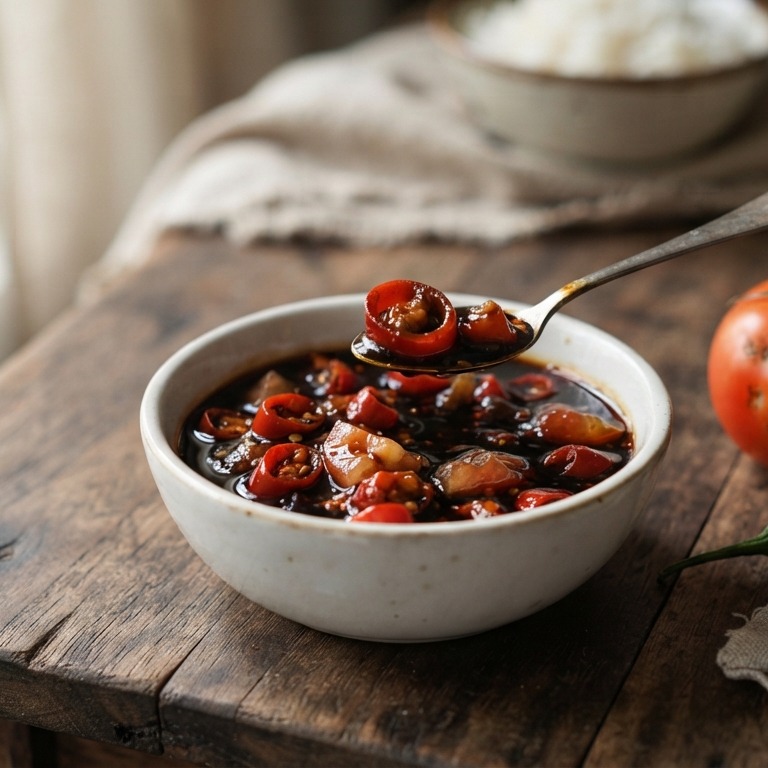 Sambal Ketjap Merah recept