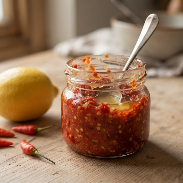 Sambal Oelek citroen recept