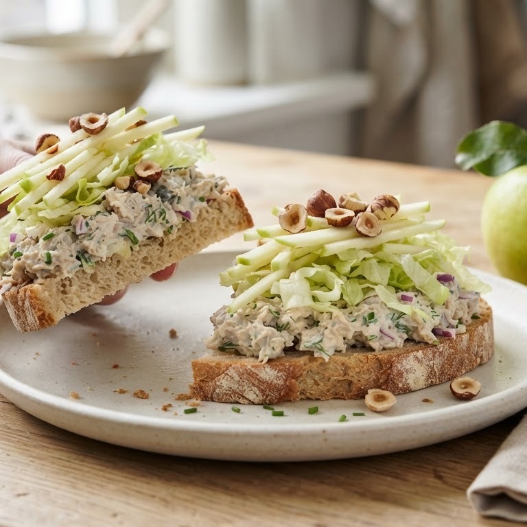 Sandwich met makreel recept