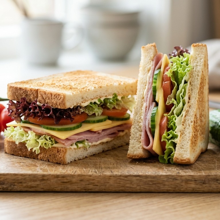 Sandwich voor de snelle trek recept
