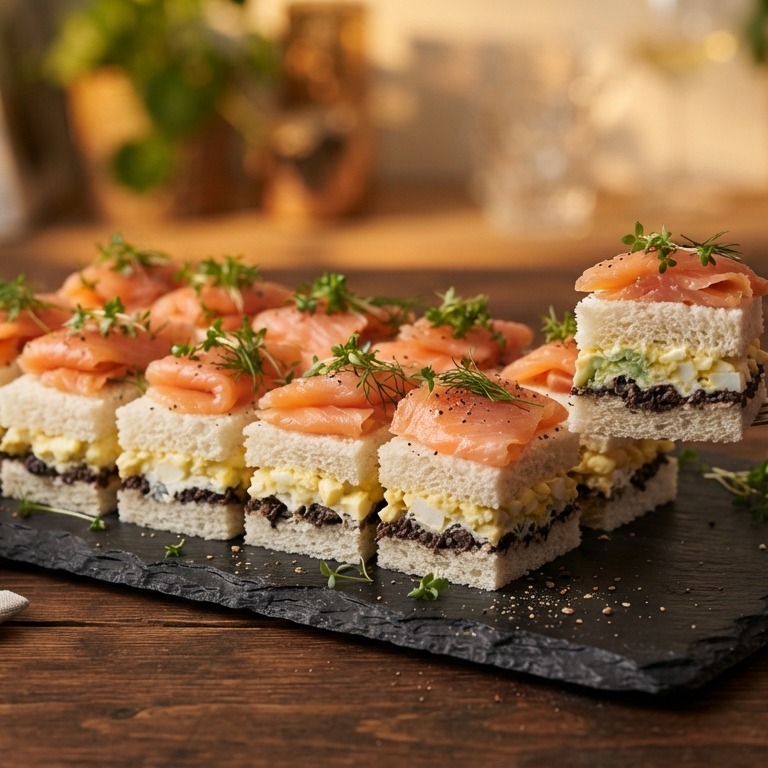 Sandwich zalm recept