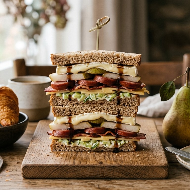Sandwiches stapel de luxe recept