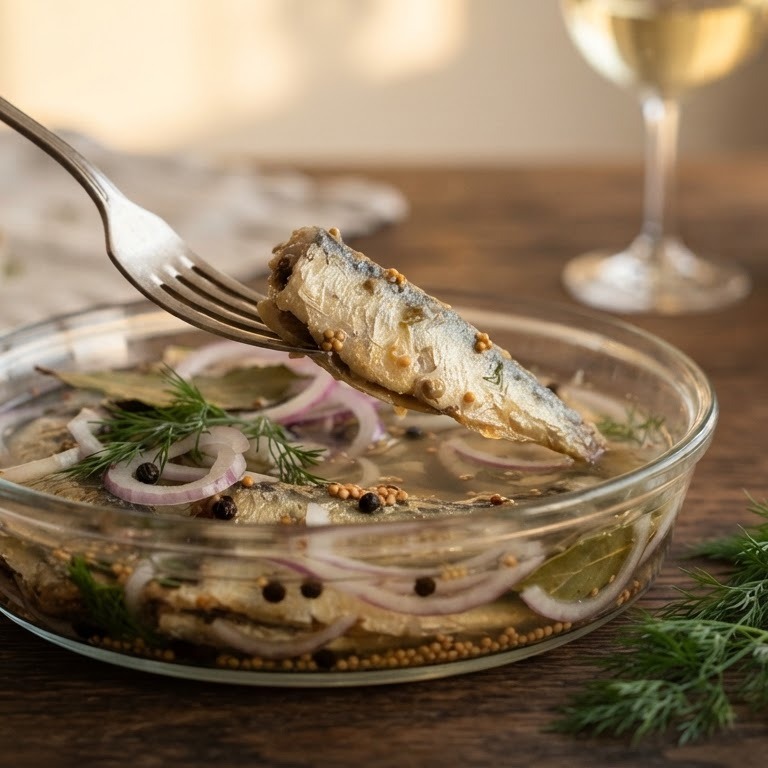 Sardientjes in het zuur recept