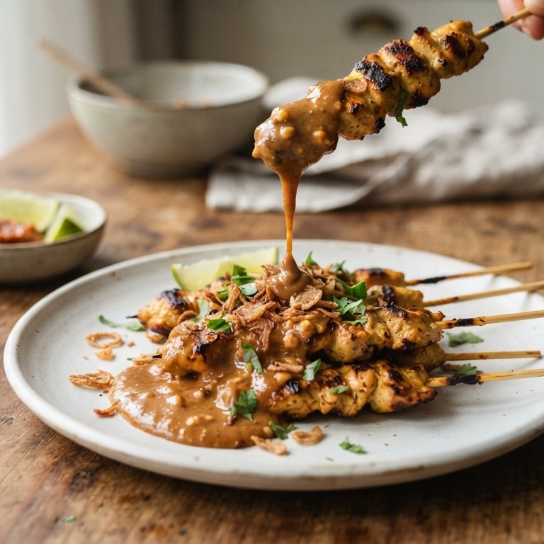 Sate met pindasaus recept