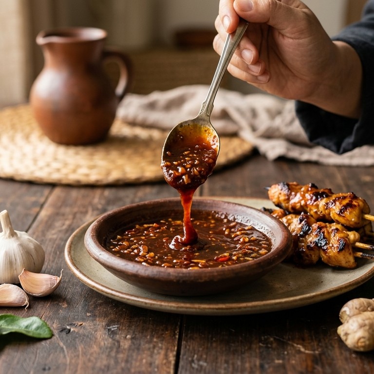 Sate saus recept