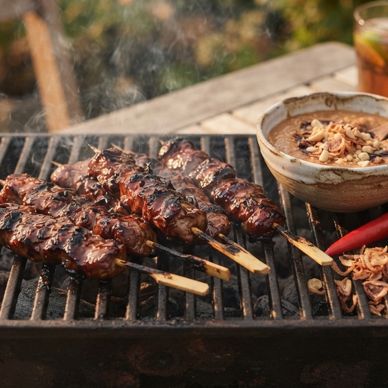 Sate van varkenshaas recept