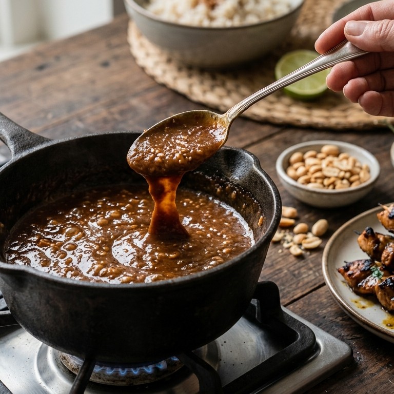 Satesaus recept