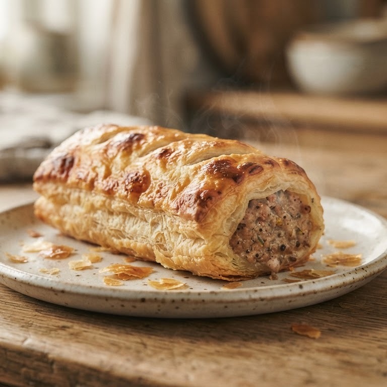 Saucijzenbroodje recept