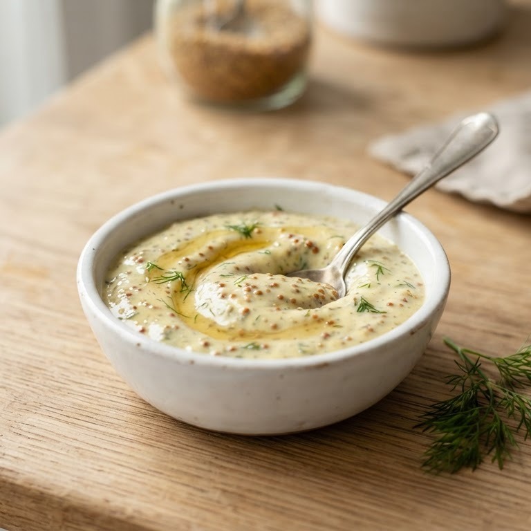Saus mosterd-dille recept