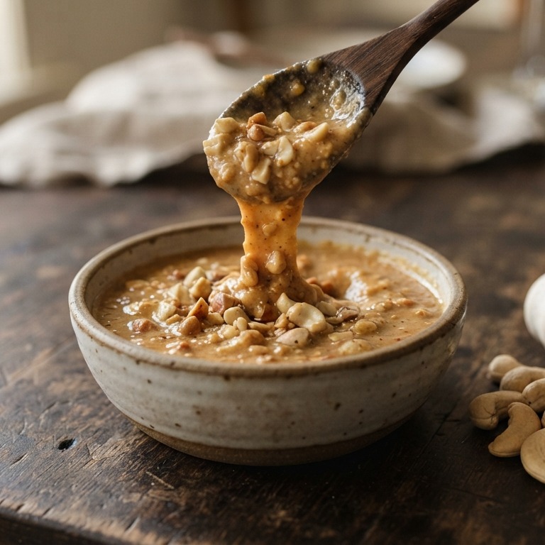 Saus van cashewnoten recept