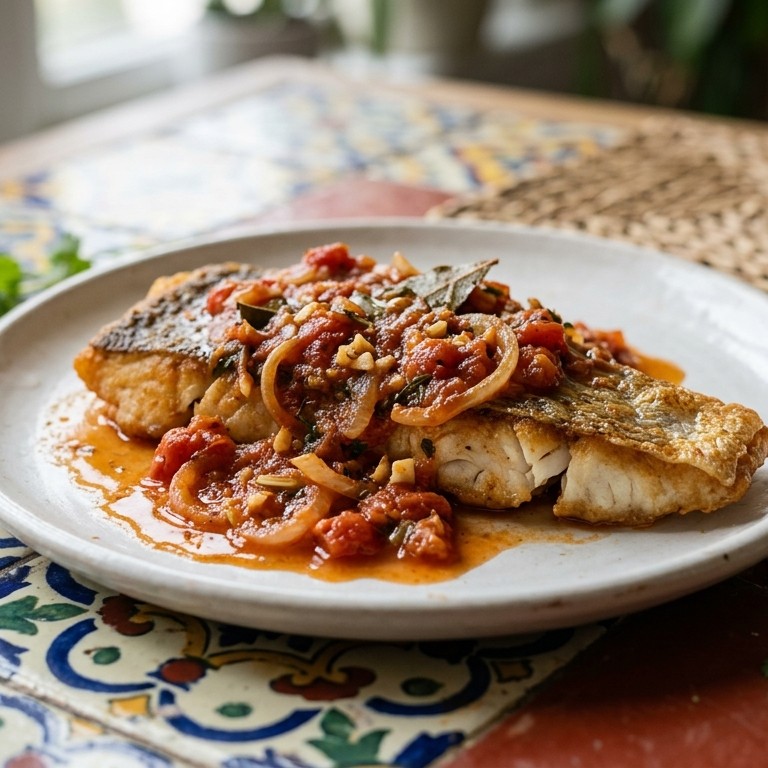 Saus voor bij de vis (zeevis) recept