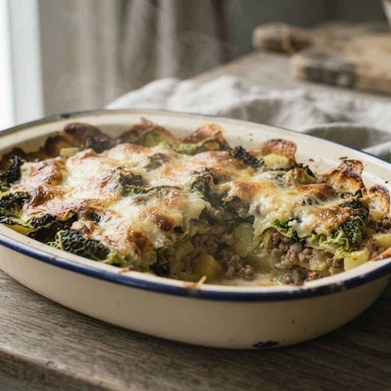 Savooiekool-ovenschotel recept