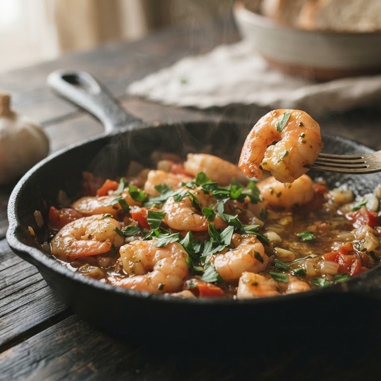 Scampi's recept