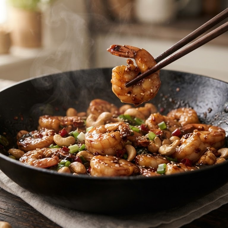 Scampi's op Chinese wijze recept