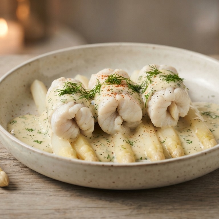 Scholrolletjes met dillesaus recept