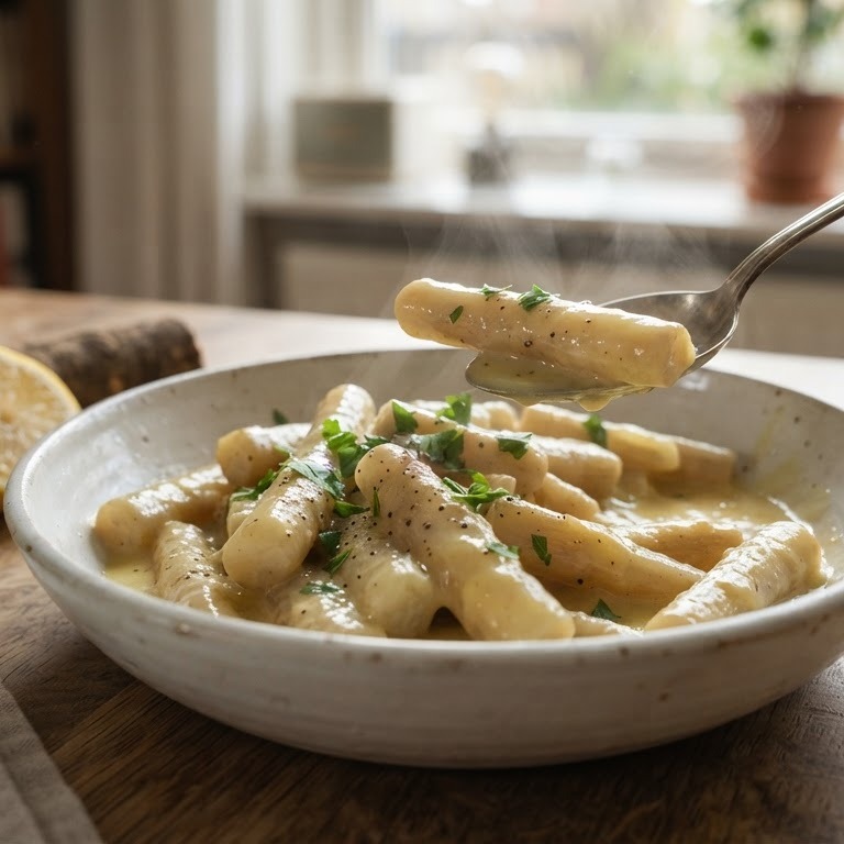 Schorseneren in zure saus recept