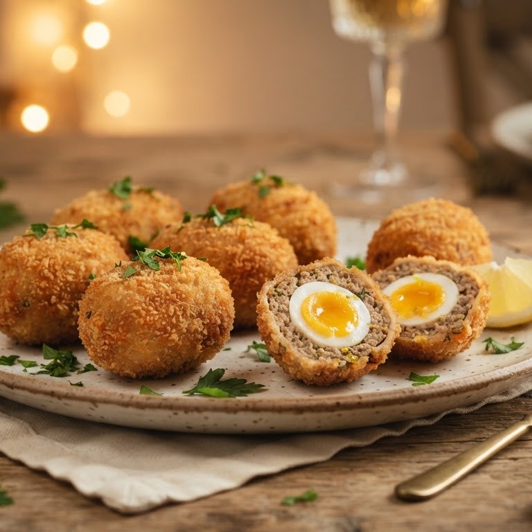 Schotse kwarteleitjes recept