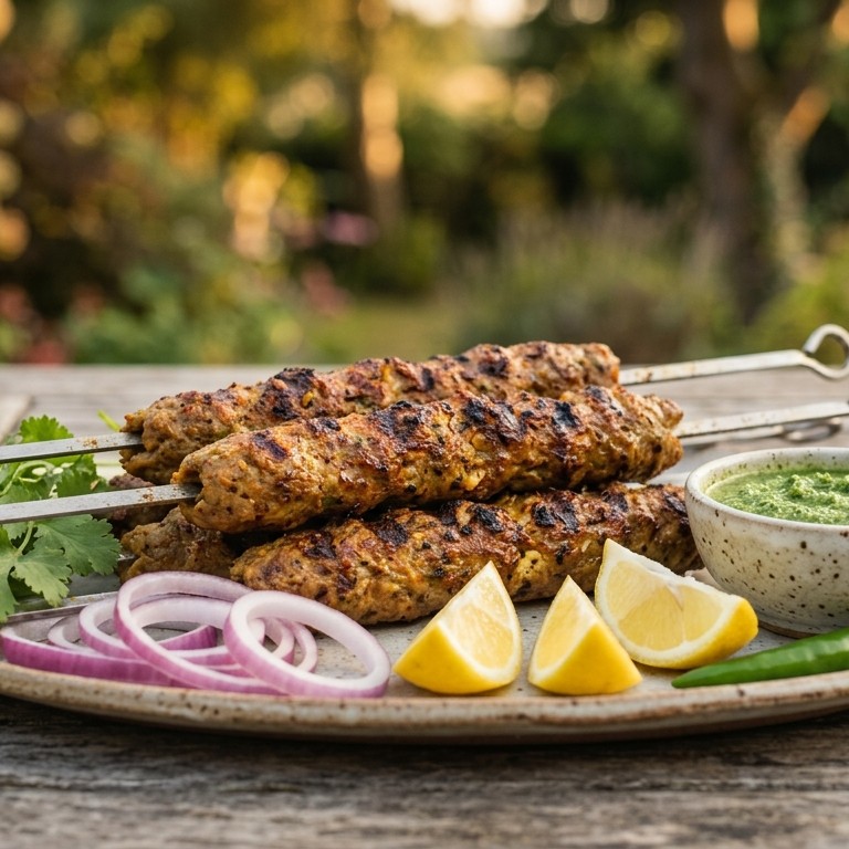 Seekh kebab (runderspiesjes) recept