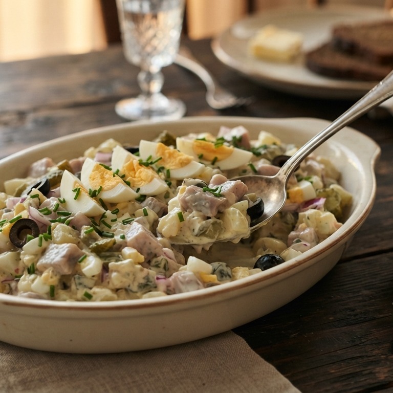 Seljodka  (haringsalade uit Rusland) recept