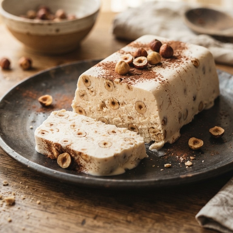 Semifreddo met hazelnoten recept