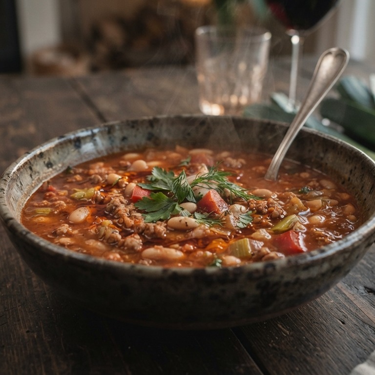 Servische bonensoep recept