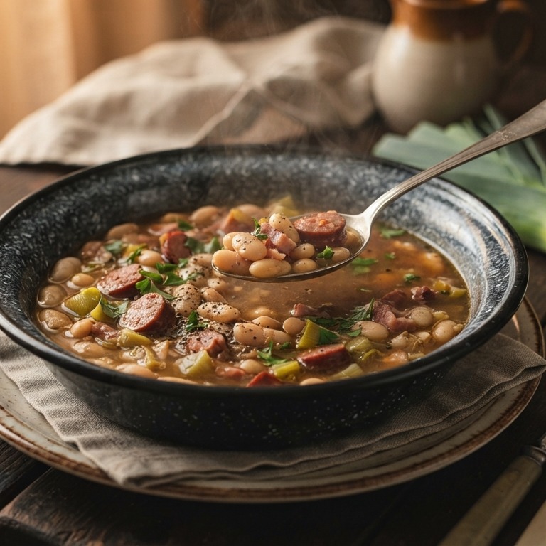 Servische bonensoep recept