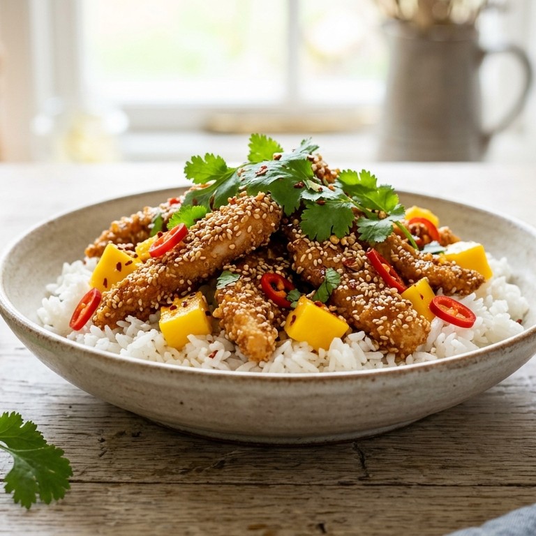 Sesamkip Hawaï recept