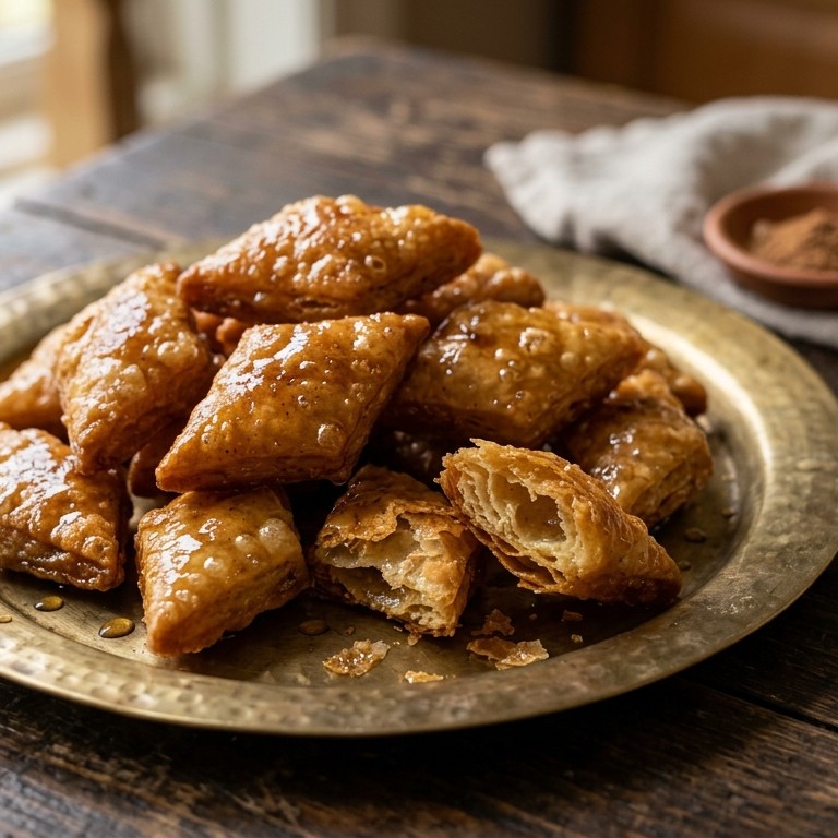 Shehed tukra (Honingkoekjes) recept