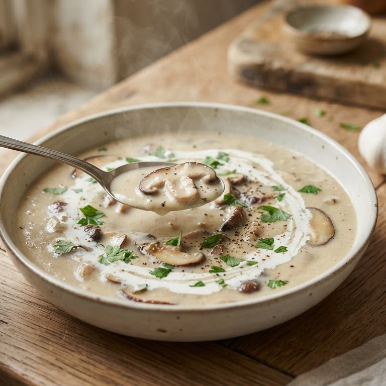 Shi-take soep recept