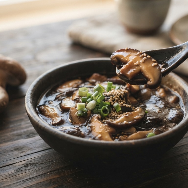 Shii-takesaus recept