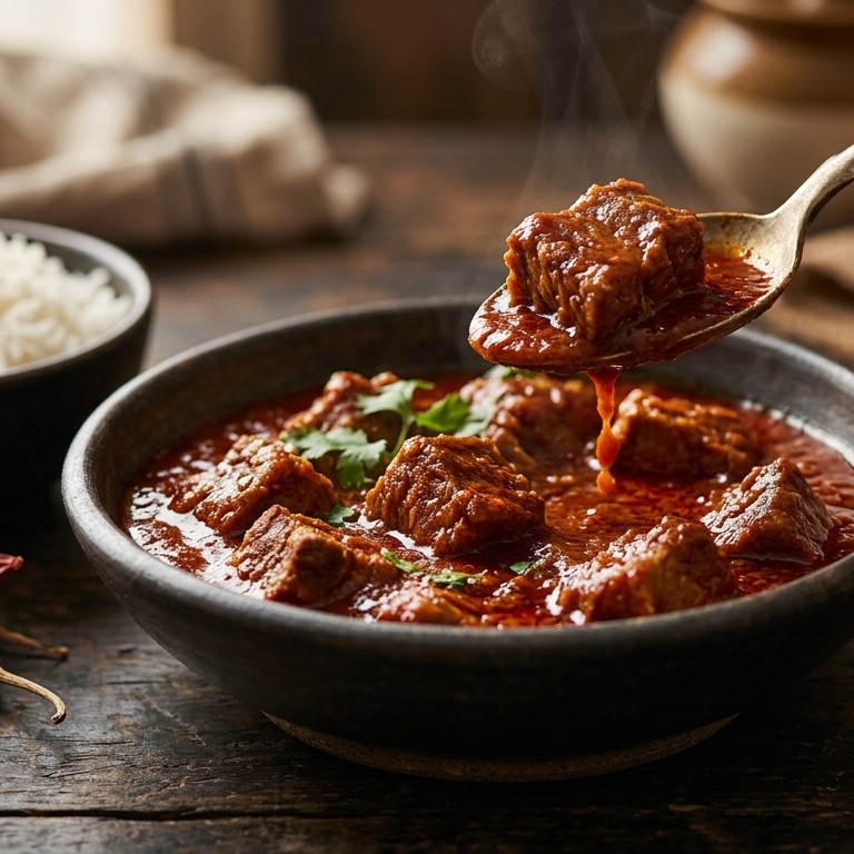 Shikar ka vindaloo (pikante varkenscurry met azijn) recept