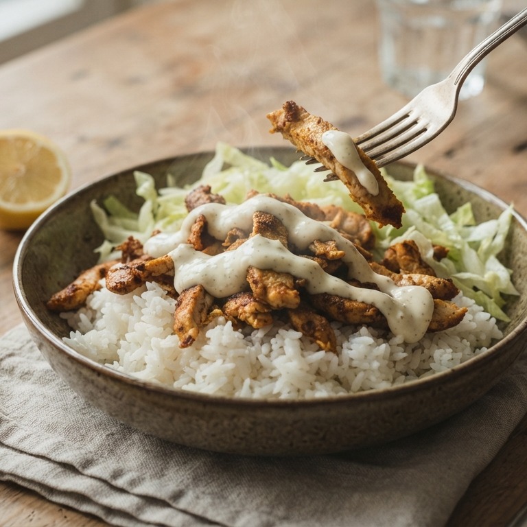 Shoarma met rijst recept