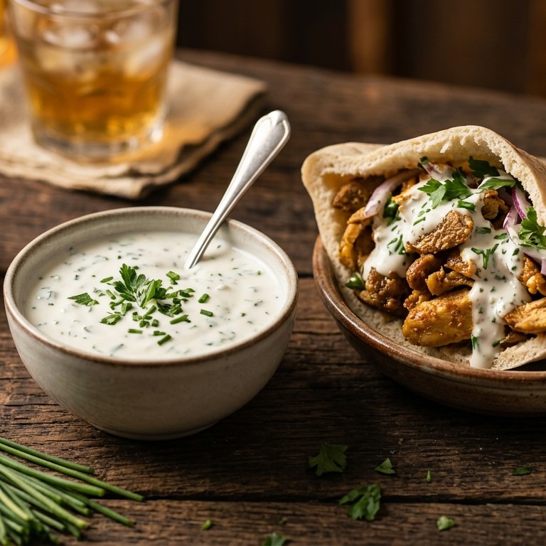 Shoarmasaus recept